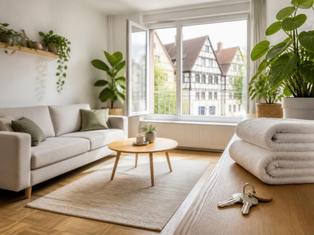 Appartement préparé par Prost Conciergerie pour une location Airbnb à Strasbourg
